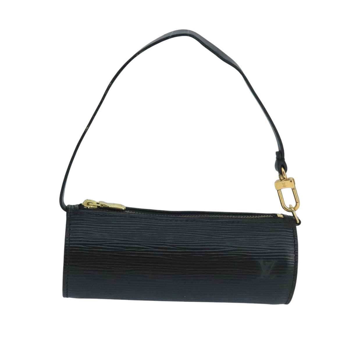 LOUIS VUITTON Epi Soufflot Pouch Black LV yk16122