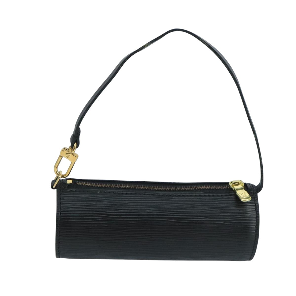 LOUIS VUITTON Epi Soufflot Pouch Black LV yk16122