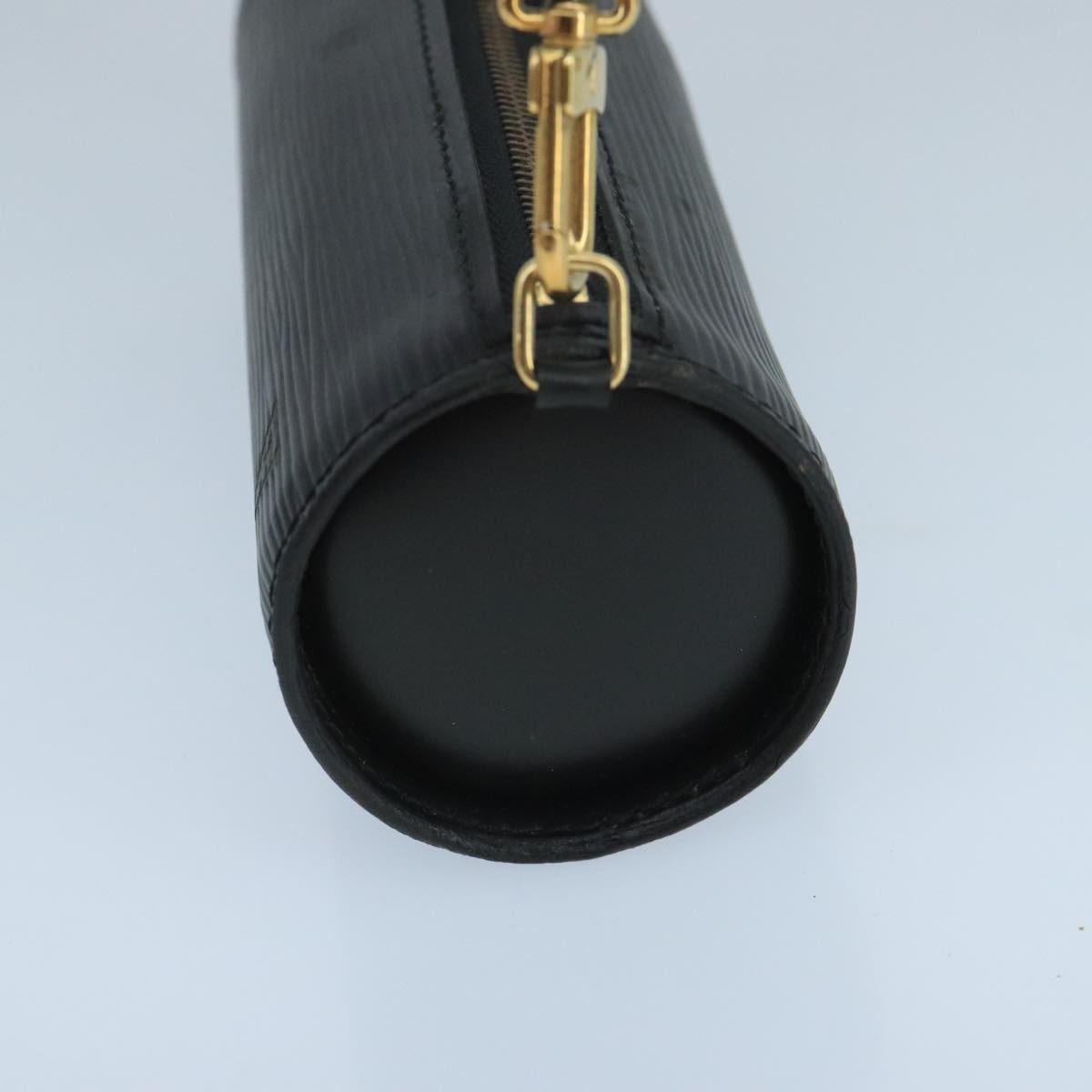 LOUIS VUITTON Epi Soufflot Pouch Black LV yk16122