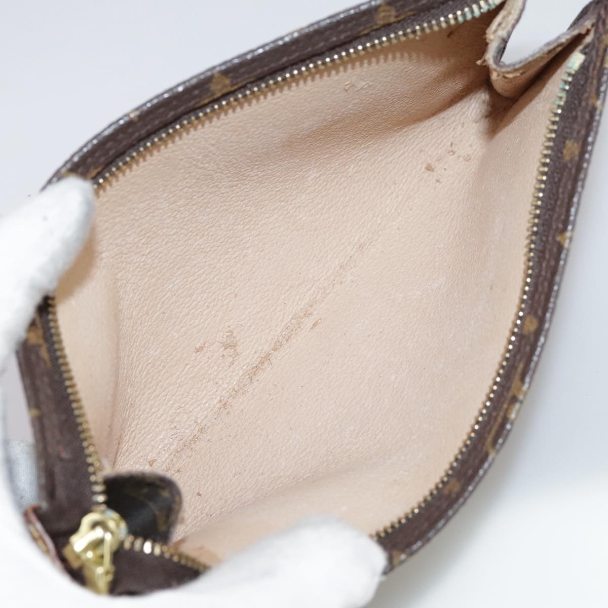 LOUIS VUITTON Monogram Bucket GM Pouch Accessory Pouch LV yk16184