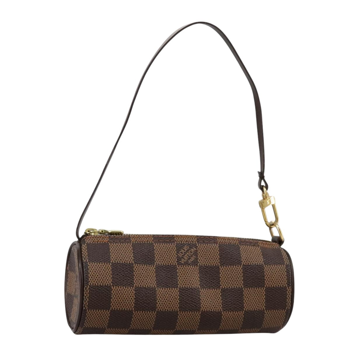 LOUIS VUITTON Damier Ebene Papillon Pouch LV yk16185