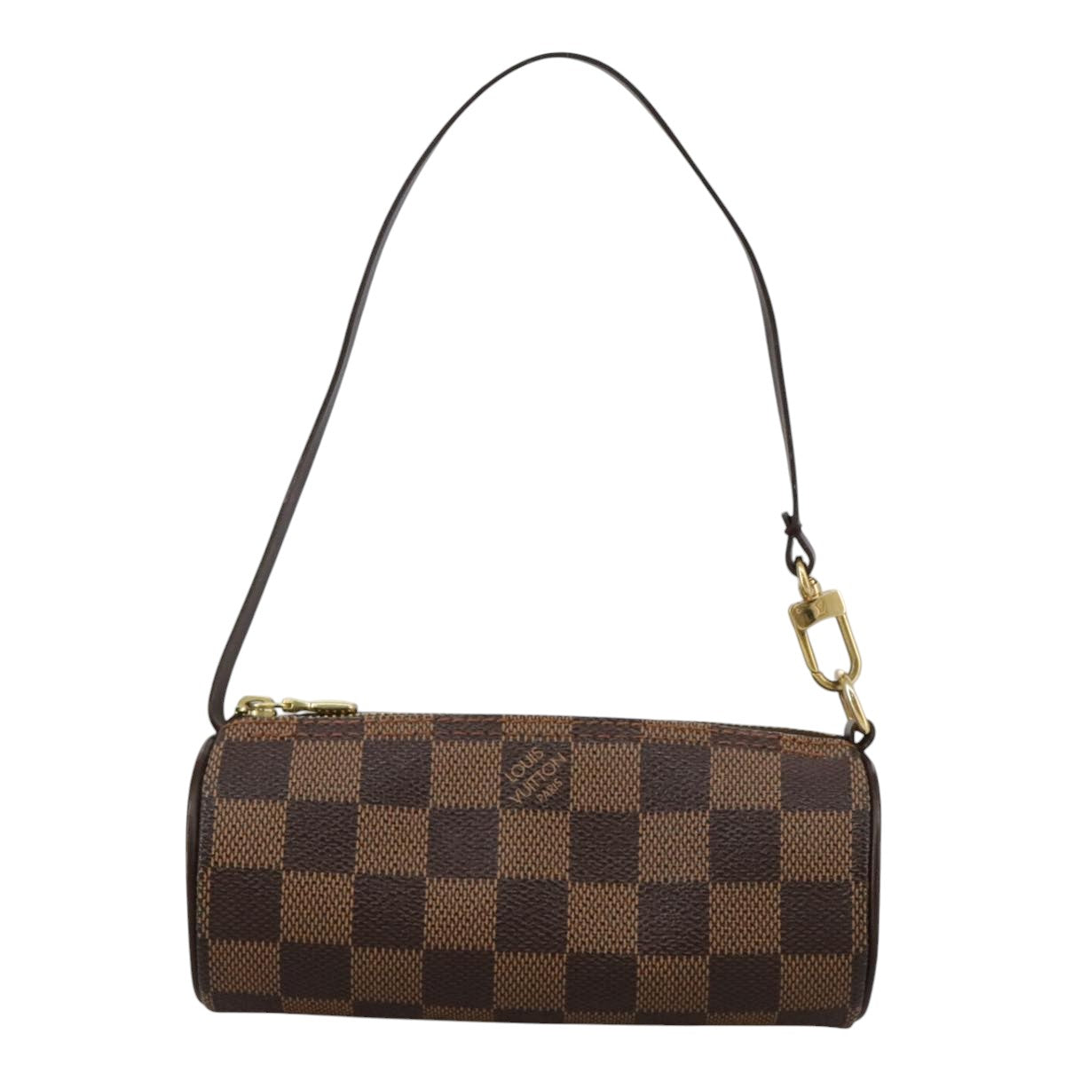 LOUIS VUITTON Damier Ebene Papillon Pouch LV yk16185