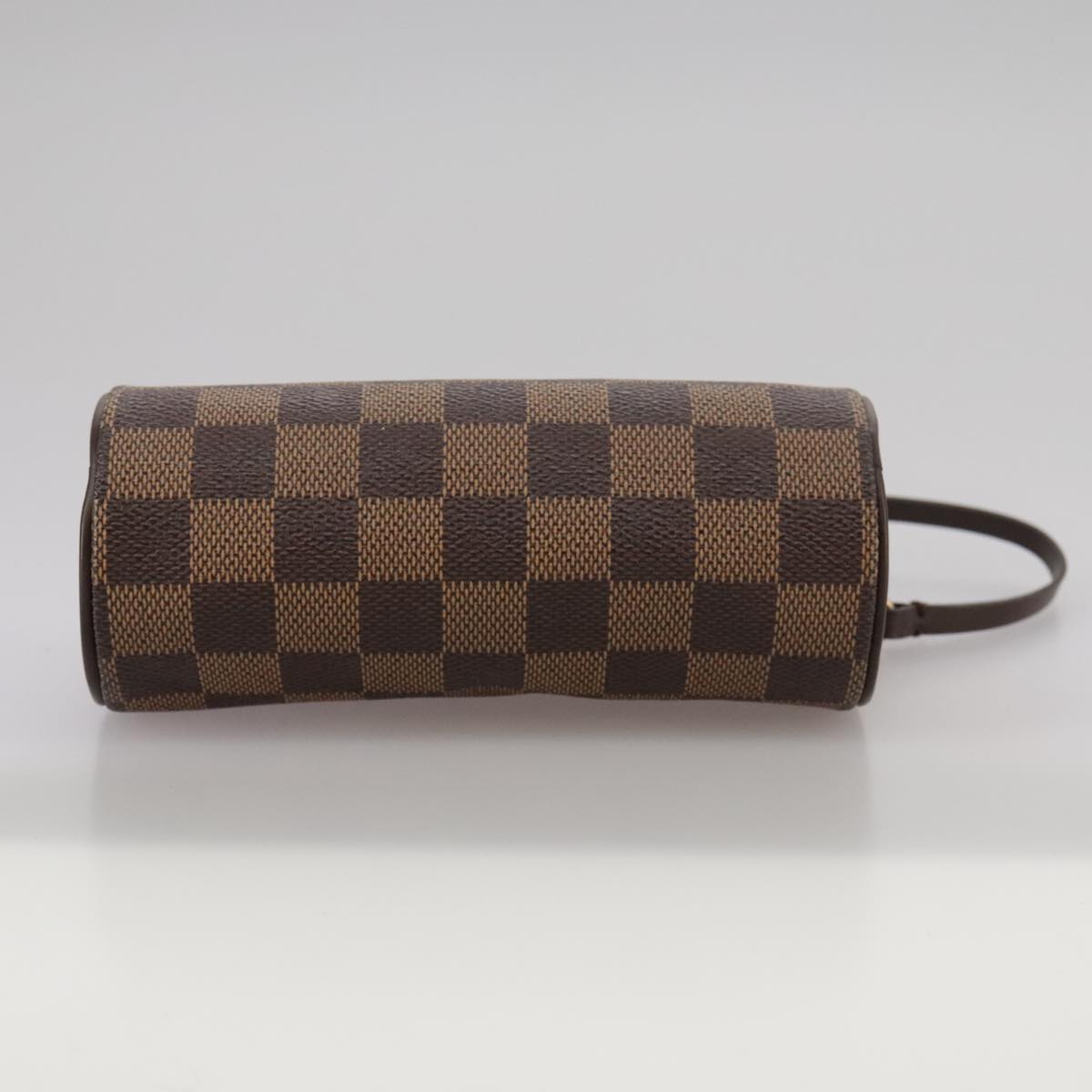 LOUIS VUITTON Damier Ebene Papillon Pouch LV yk16185