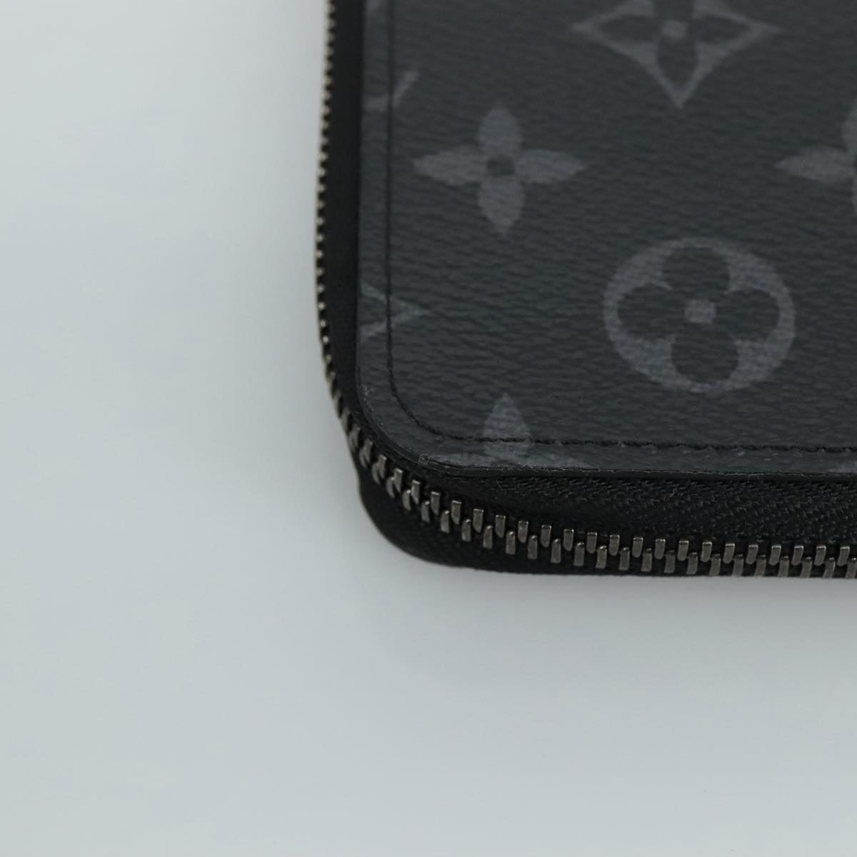 LOUIS VUITTON Monogram Eclipse Zippy Wallet Vertical Wallet M62295 yk16188