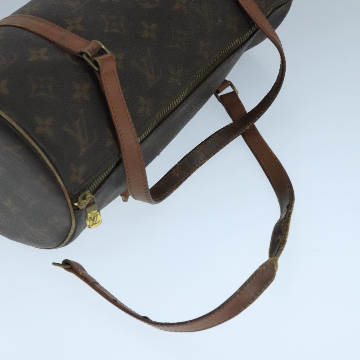 LOUIS VUITTON Monogram Papillon 30 Hand Bag M51385 LV yk16198
