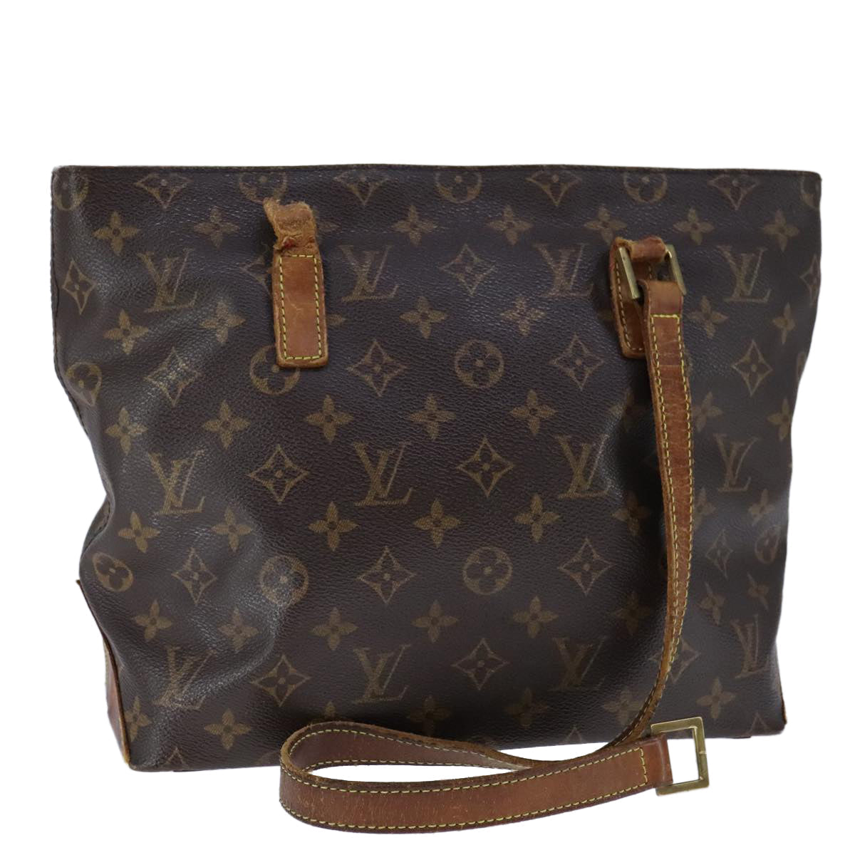 LOUIS VUITTON Monogram Cabas Piano Tote Bag M51148 LV yk16199