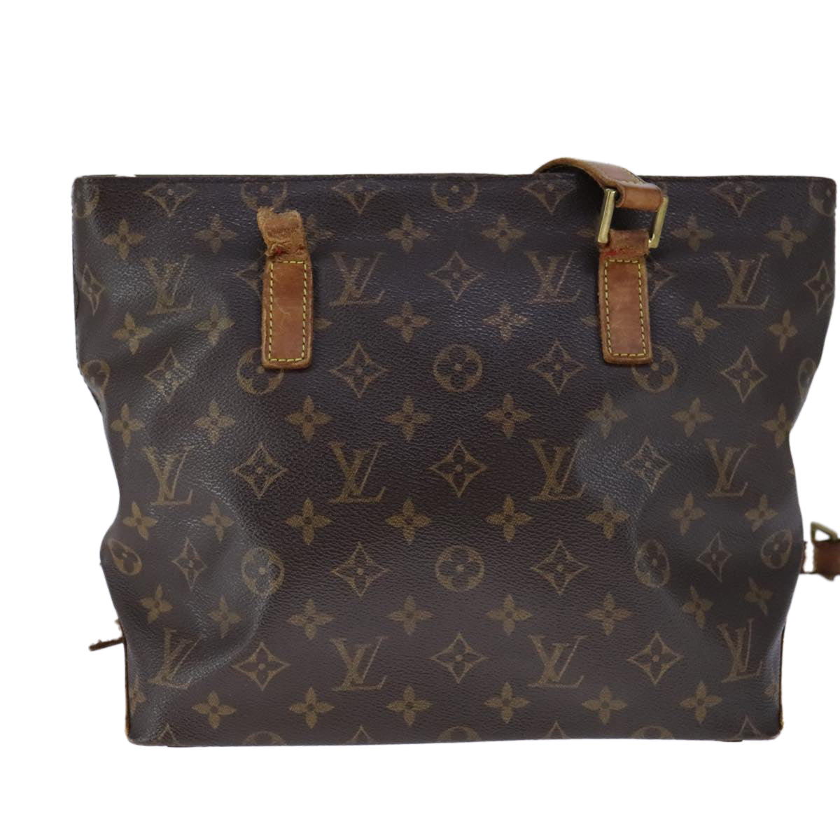 LOUIS VUITTON Monogram Cabas Piano Tote Bag M51148 LV yk16199