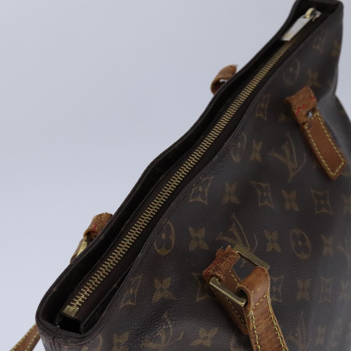 LOUIS VUITTON Monogram Cabas Piano Tote Bag M51148 LV yk16199