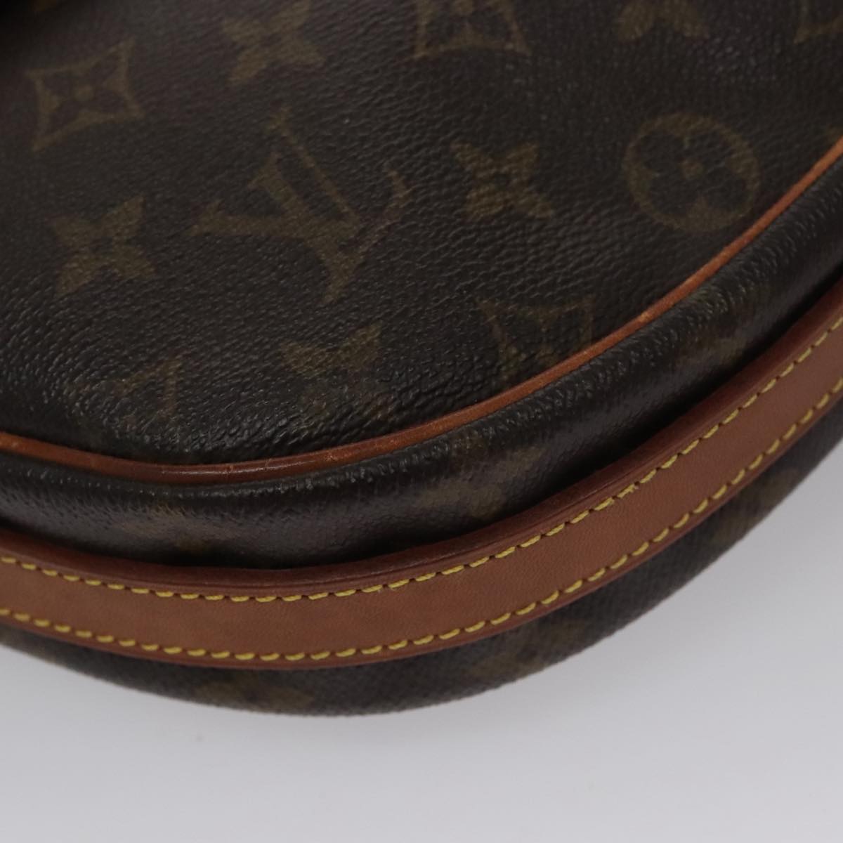 LOUIS VUITTON Monogram Jeune Fille GM Shoulder Bag M51225 LV yk16235