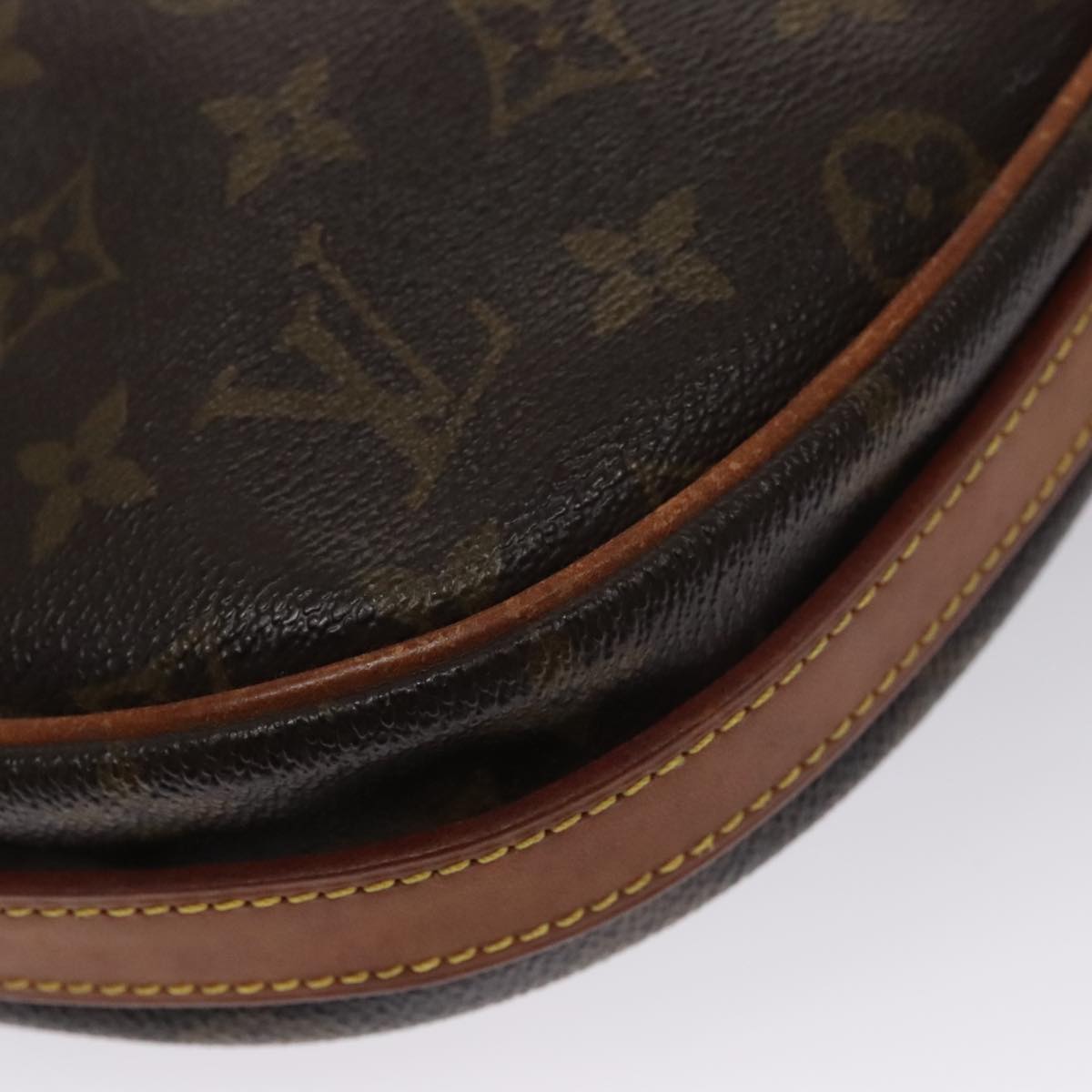 LOUIS VUITTON Monogram Jeune Fille GM Shoulder Bag M51225 LV yk16235