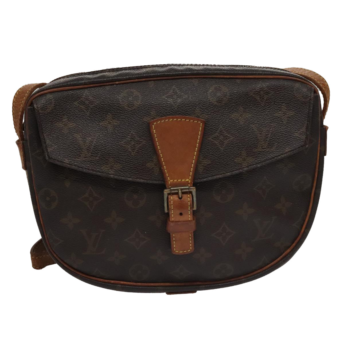LOUIS VUITTON Monogram Jeune Fille GM Shoulder Bag M51225 LV yk16235