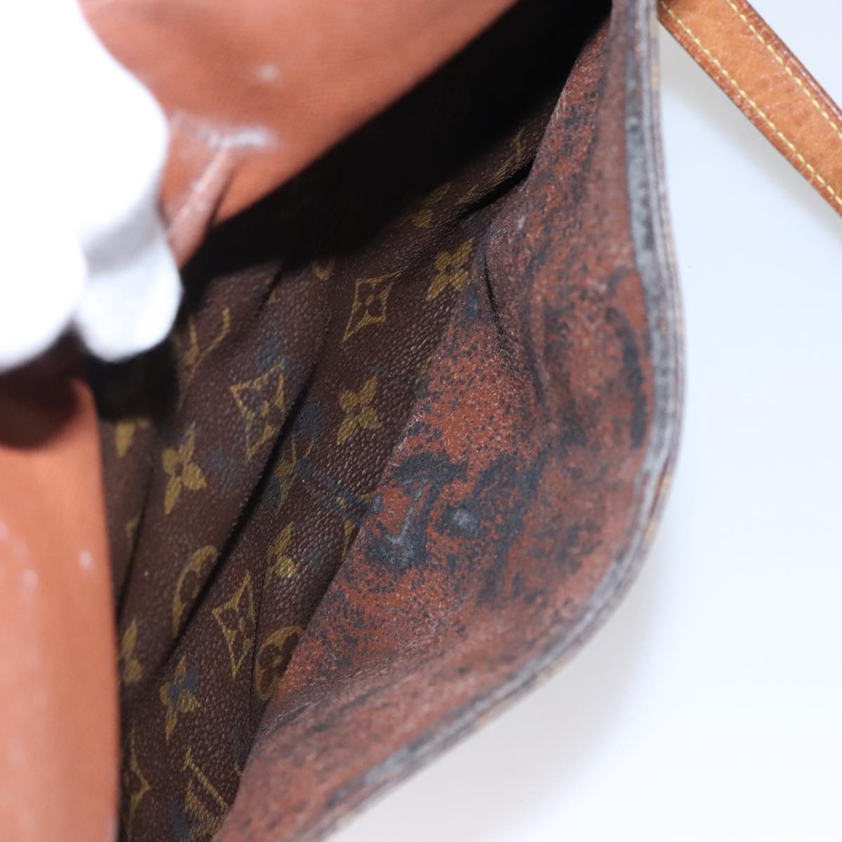 LOUIS VUITTON Monogram Jeune Fille GM Shoulder Bag M51225 LV yk16235