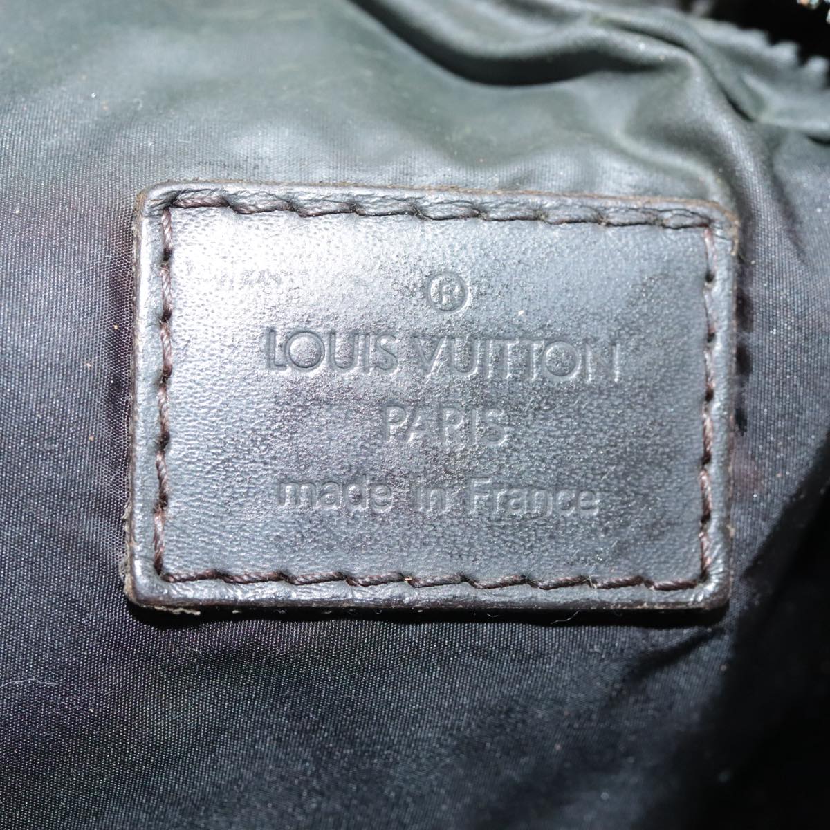 LOUIS VUITTON Damier Geant Sitadan PM Bag Black Noir M93044 LV yk16239