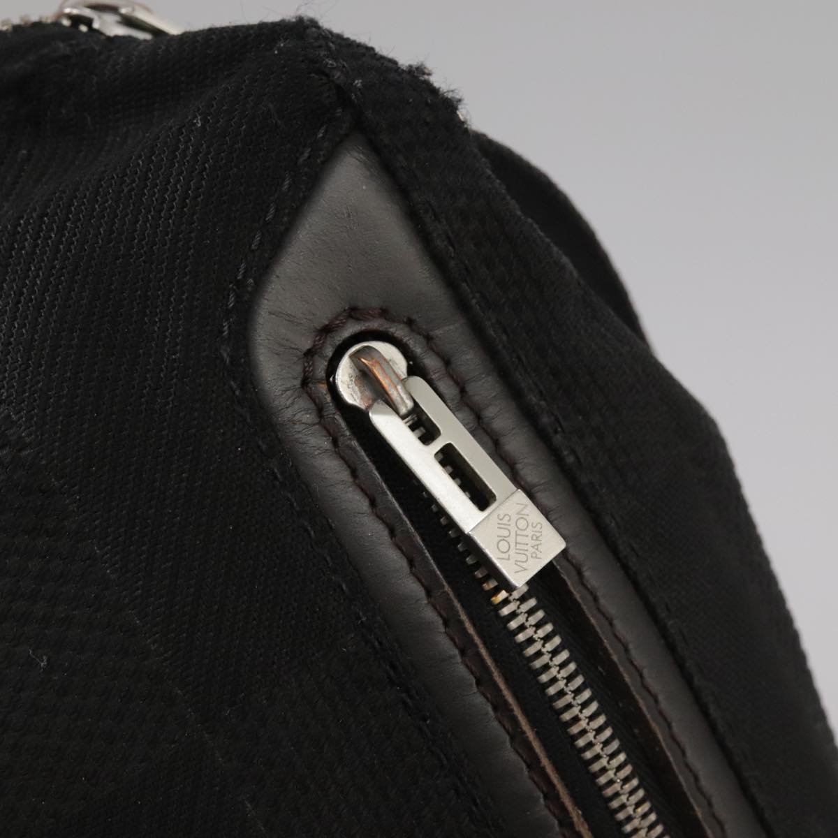 LOUIS VUITTON Damier Geant Sitadan PM Bag Black Noir M93044 LV yk16239
