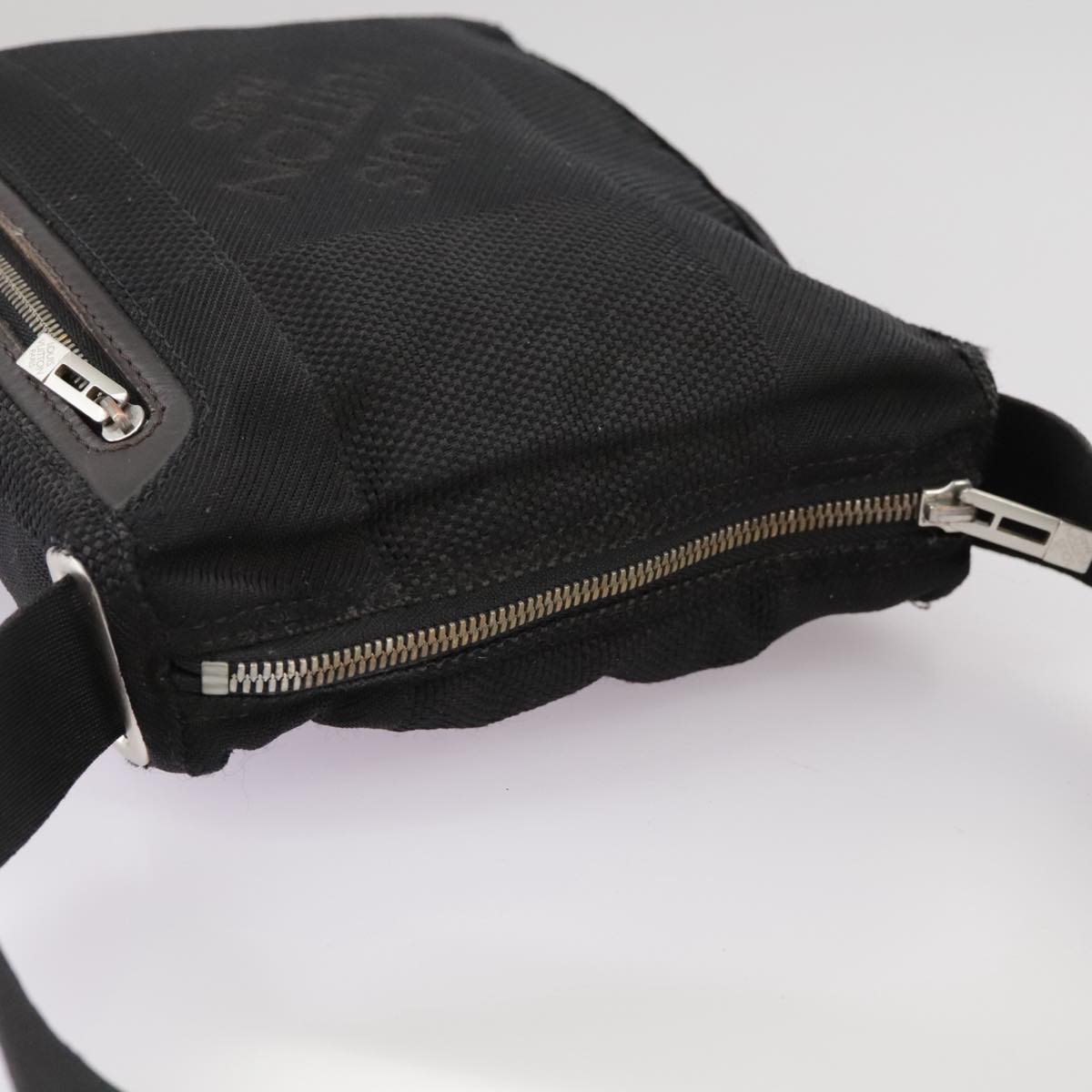 LOUIS VUITTON Damier Geant Sitadan PM Bag Black Noir M93044 LV yk16239