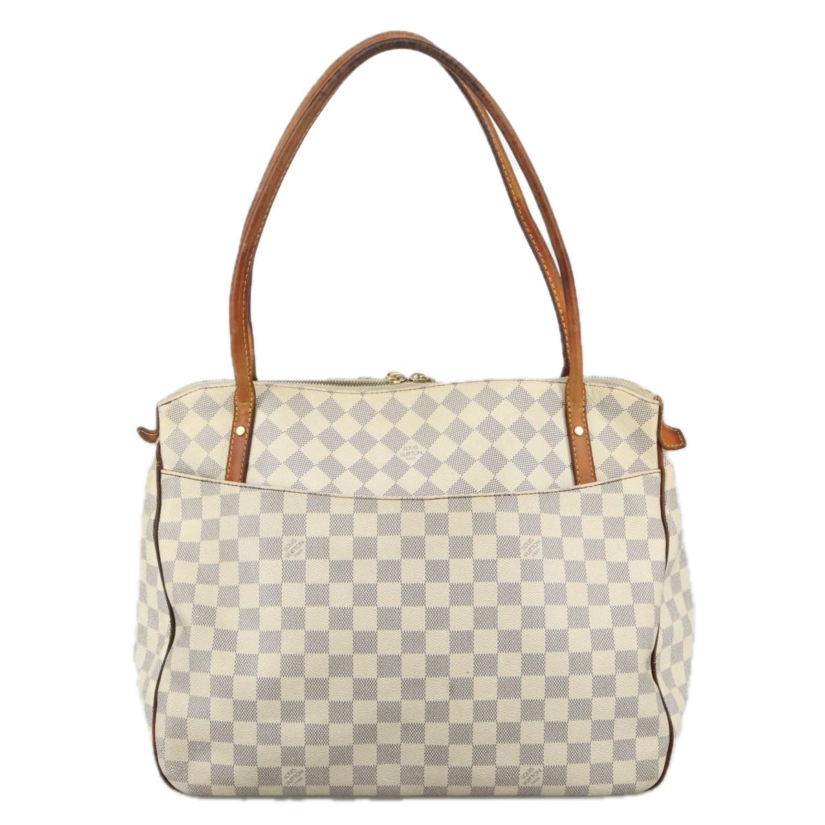 LOUIS VUITTON Damier Azur Figueri GM Tote Bag N41175 LV yk16259