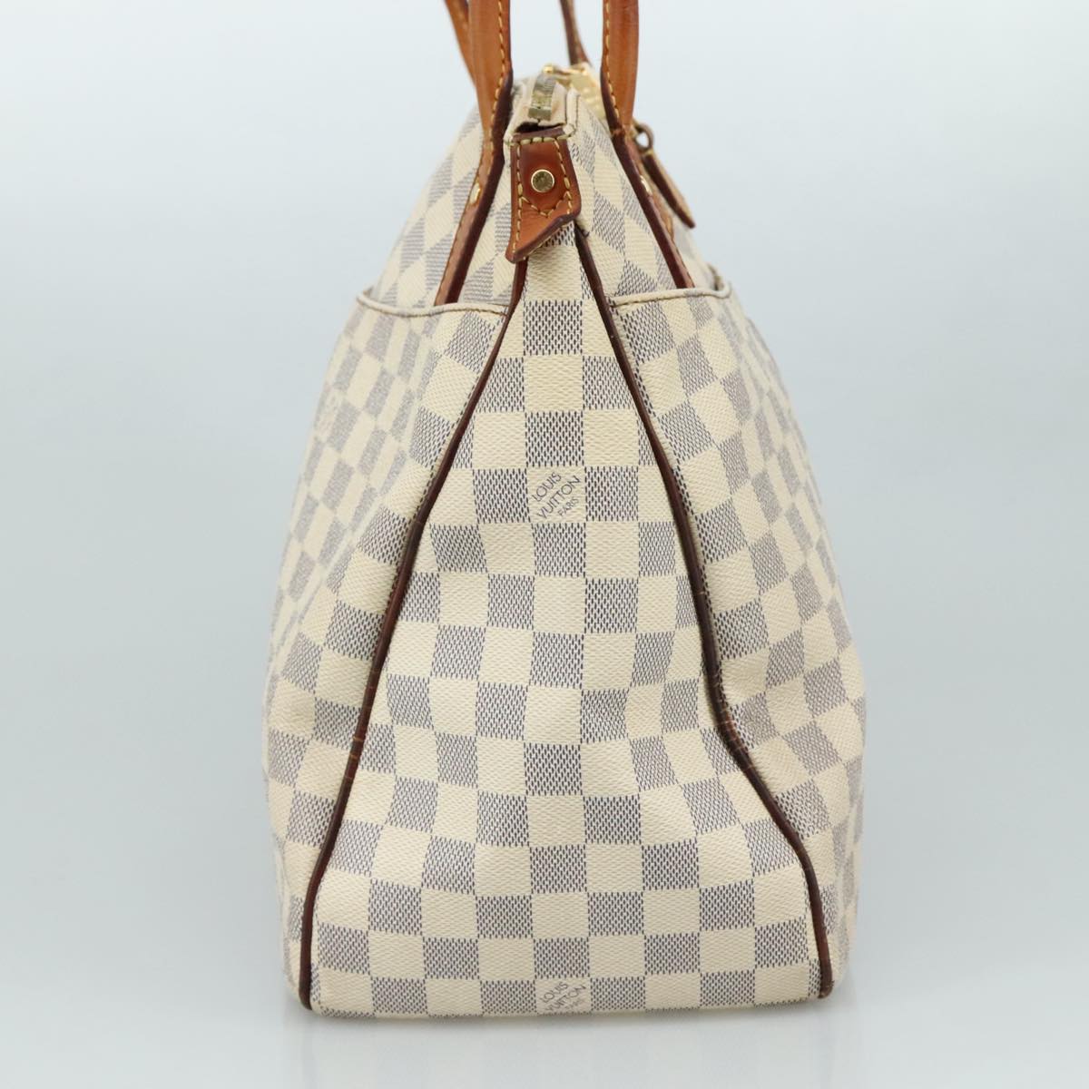 LOUIS VUITTON Damier Azur Figueri GM Tote Bag N41175 LV yk16259