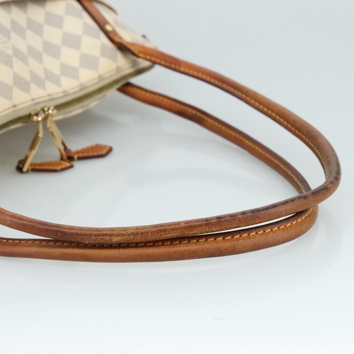 LOUIS VUITTON Damier Azur Figueri GM Tote Bag N41175 LV yk16259