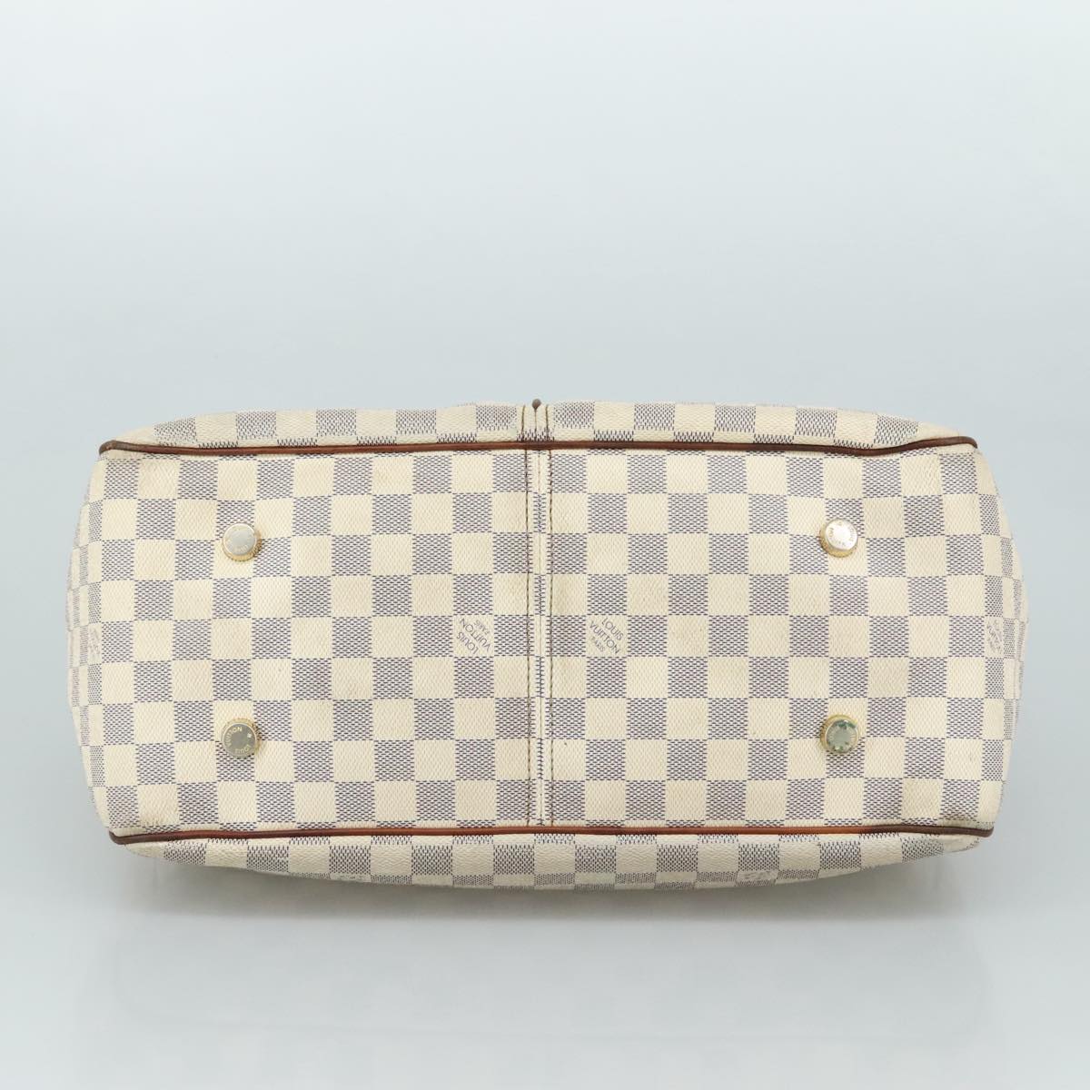 LOUIS VUITTON Damier Azur Figueri GM Tote Bag N41175 LV yk16259