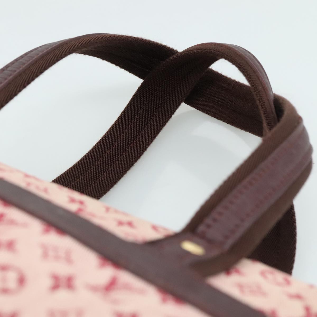 LOUIS VUITTON Monogram Mini Josephine PM Hand Bag Red M92216 LV yk16370