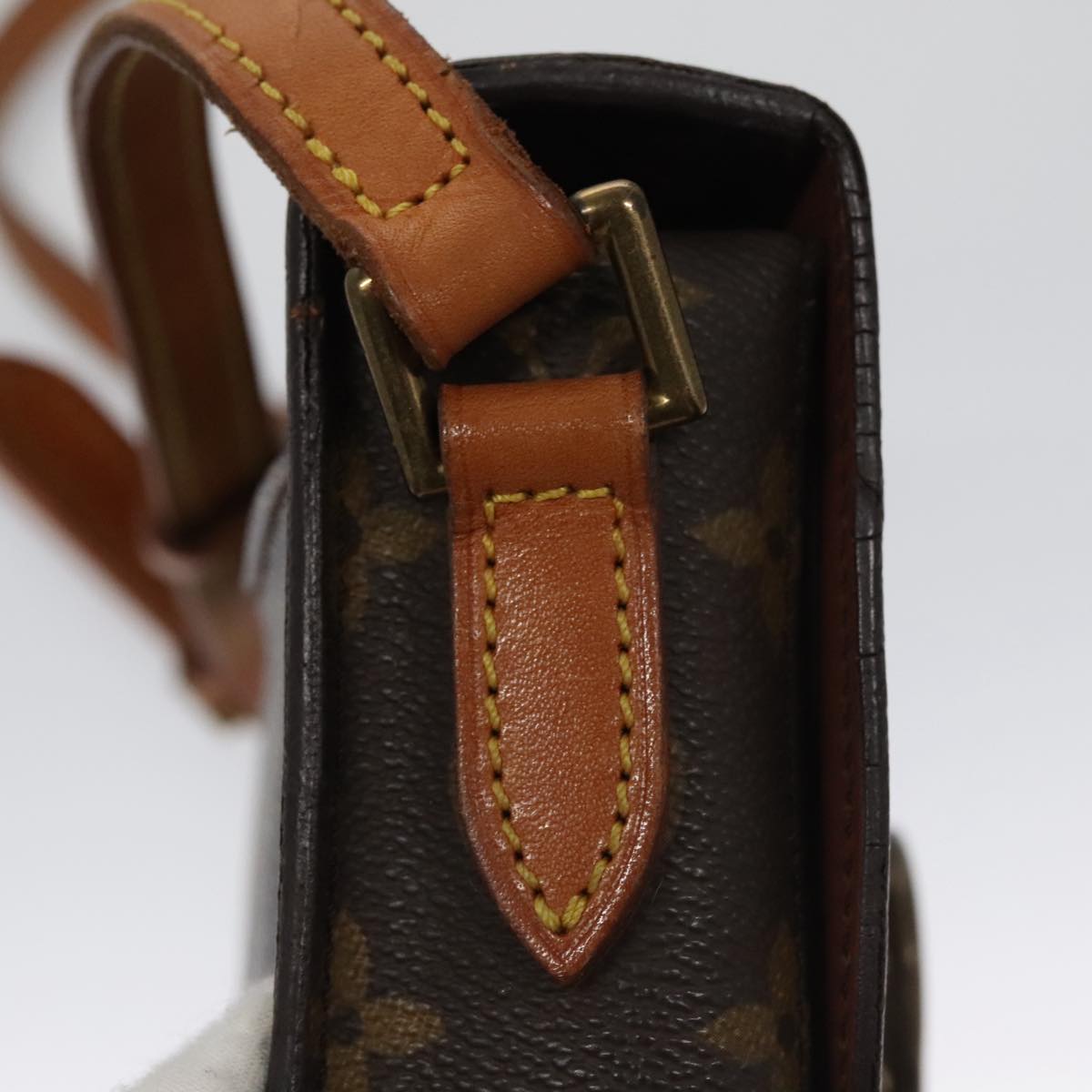 LOUIS VUITTON Monogram Saint Cloud MM Shoulder Bag M51243 LV yk16377