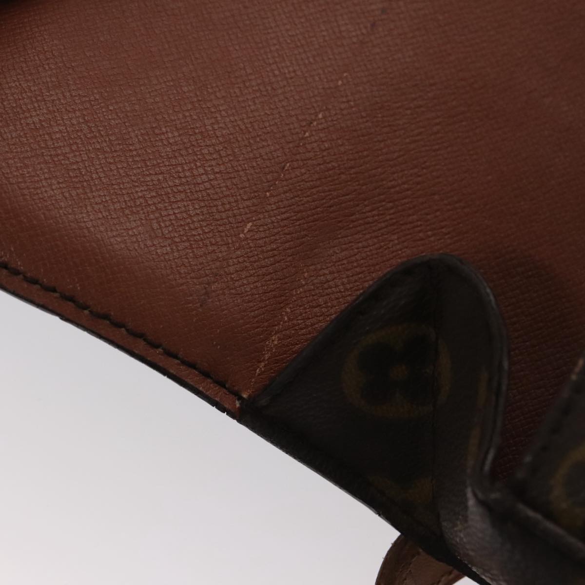 LOUIS VUITTON Monogram Saint Cloud MM Shoulder Bag M51243 LV yk16377
