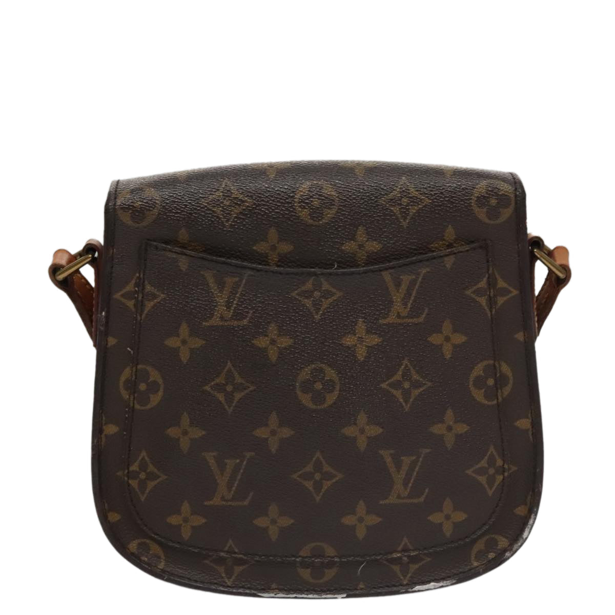 LOUIS VUITTON Monogram Saint Cloud MM Shoulder Bag M51243 LV yk16377