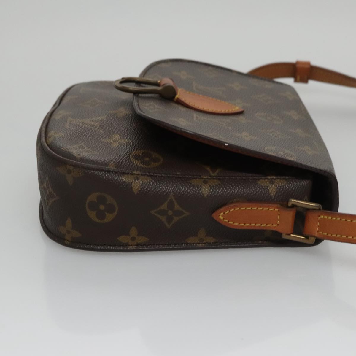 LOUIS VUITTON Monogram Saint Cloud MM Shoulder Bag M51243 LV yk16377