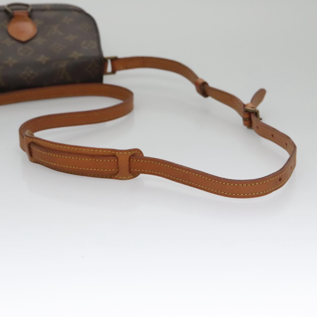 LOUIS VUITTON Monogram Saint Cloud MM Shoulder Bag M51243 LV yk16377