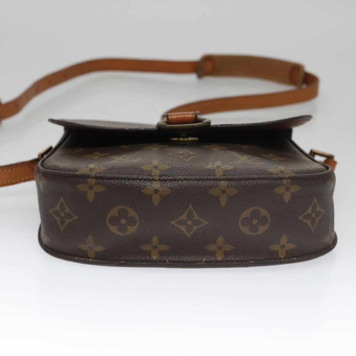 LOUIS VUITTON Monogram Saint Cloud MM Shoulder Bag M51243 LV yk16377