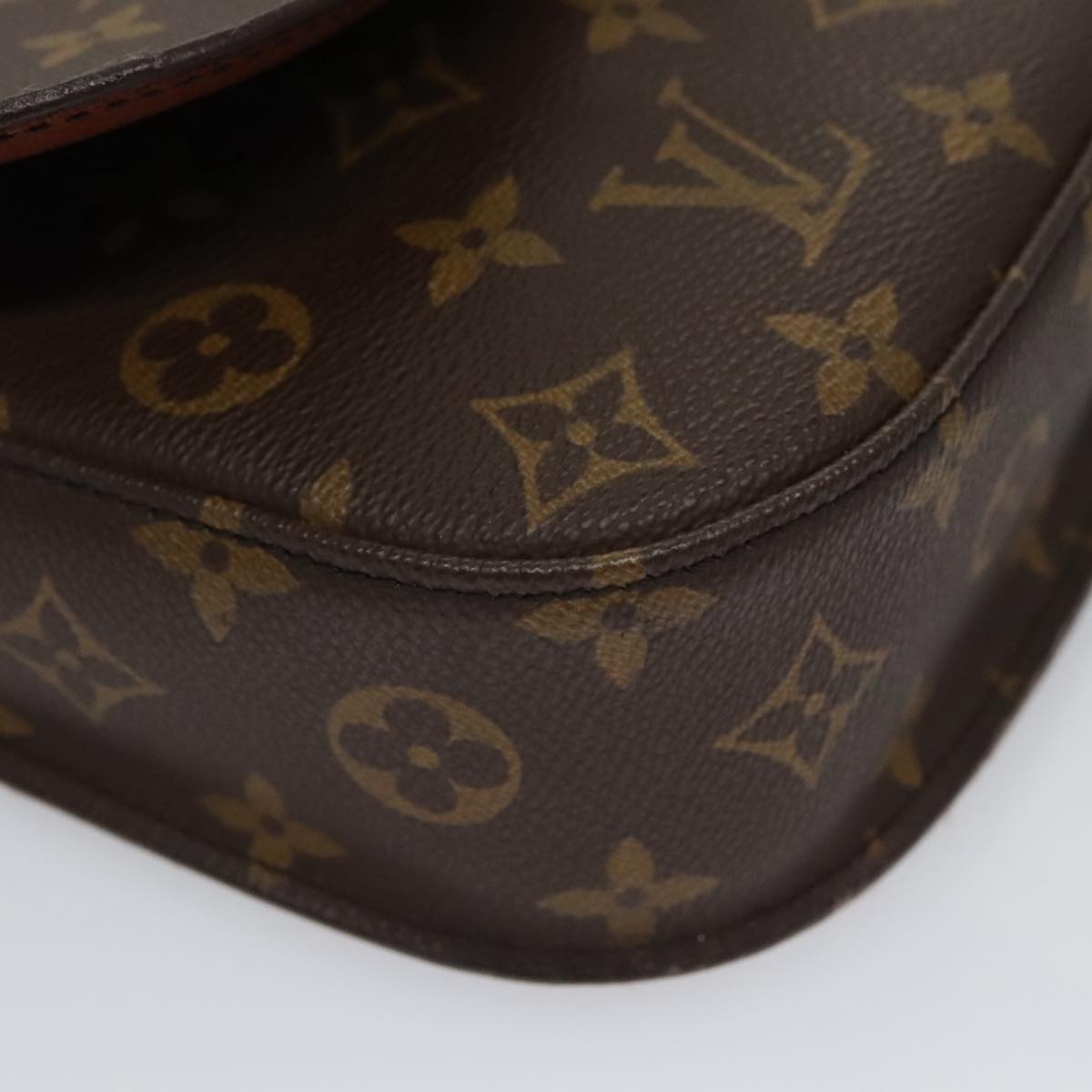 LOUIS VUITTON Monogram Saint Cloud MM Shoulder Bag M51243 LV yk16386