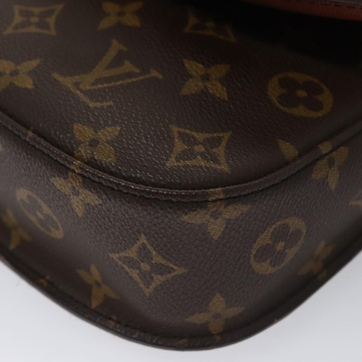 LOUIS VUITTON Monogram Saint Cloud MM Shoulder Bag M51243 LV yk16386