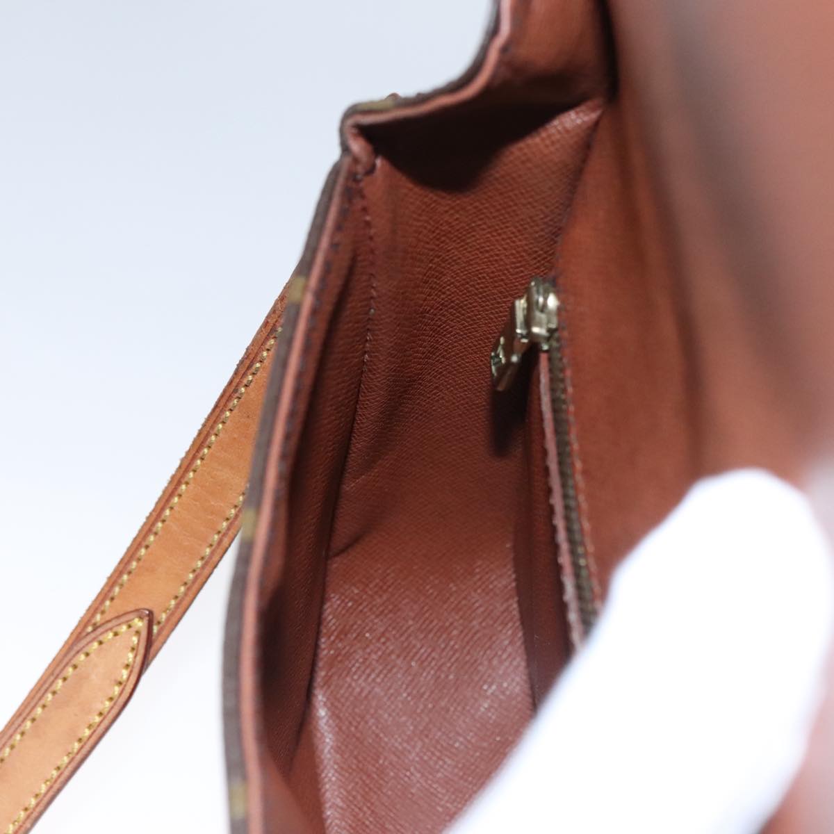 LOUIS VUITTON Monogram Saint Cloud MM Shoulder Bag M51243 LV yk16386