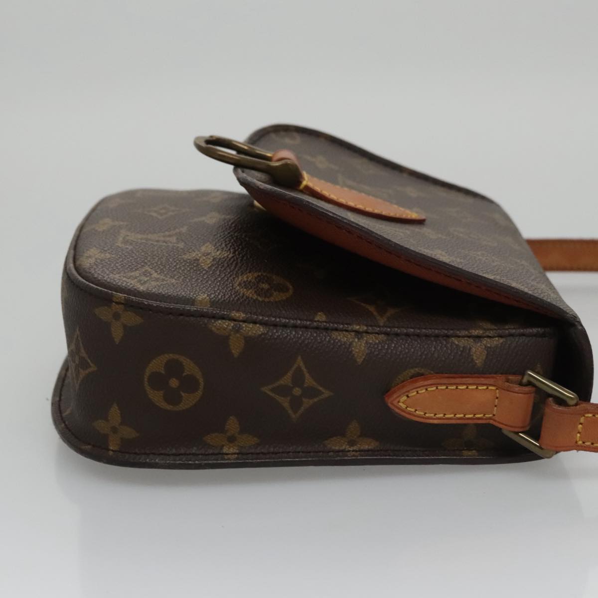 LOUIS VUITTON Monogram Saint Cloud MM Shoulder Bag M51243 LV yk16386