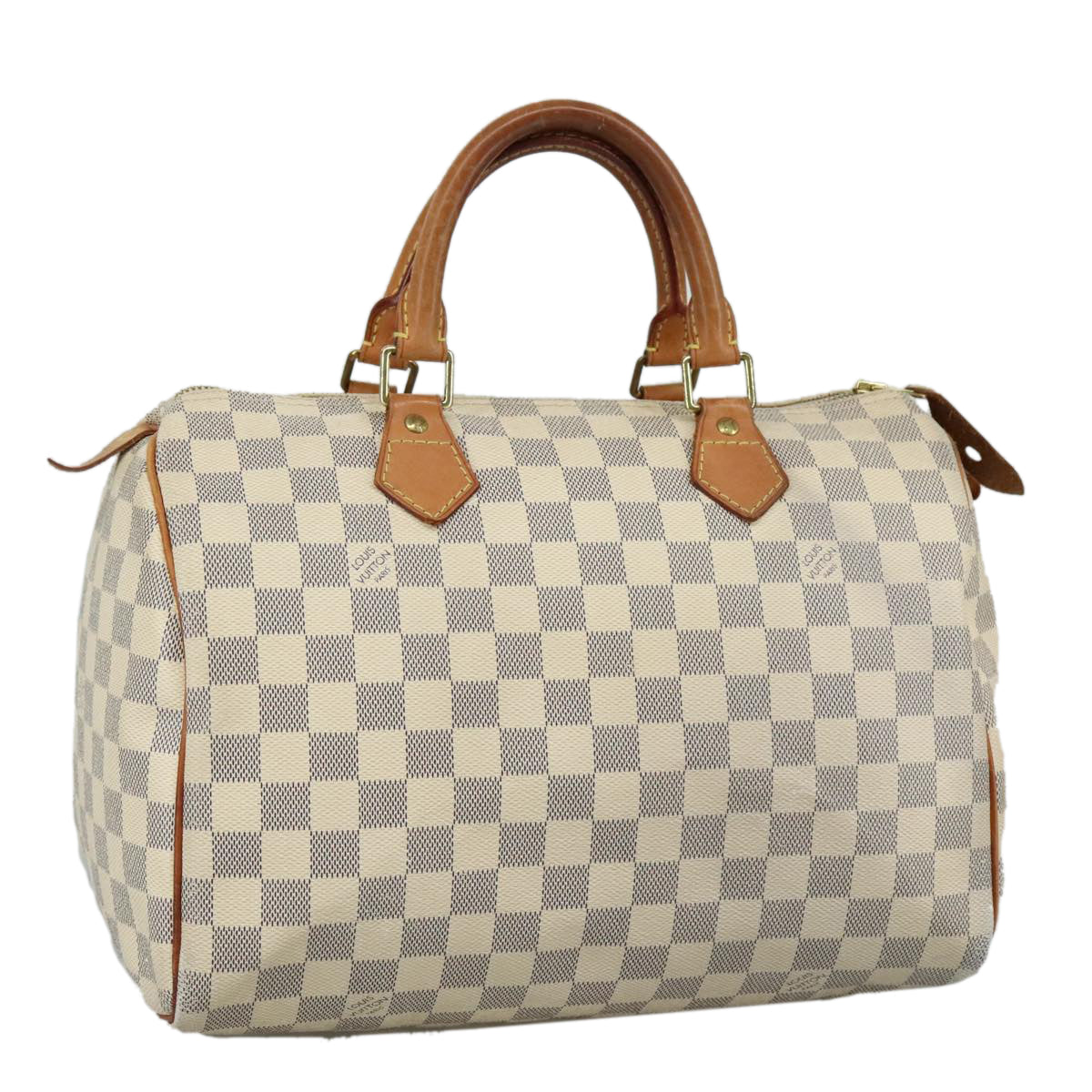 LOUIS VUITTON Damier Azur Speedy 30 Hand Bag N41533 LV yk16403