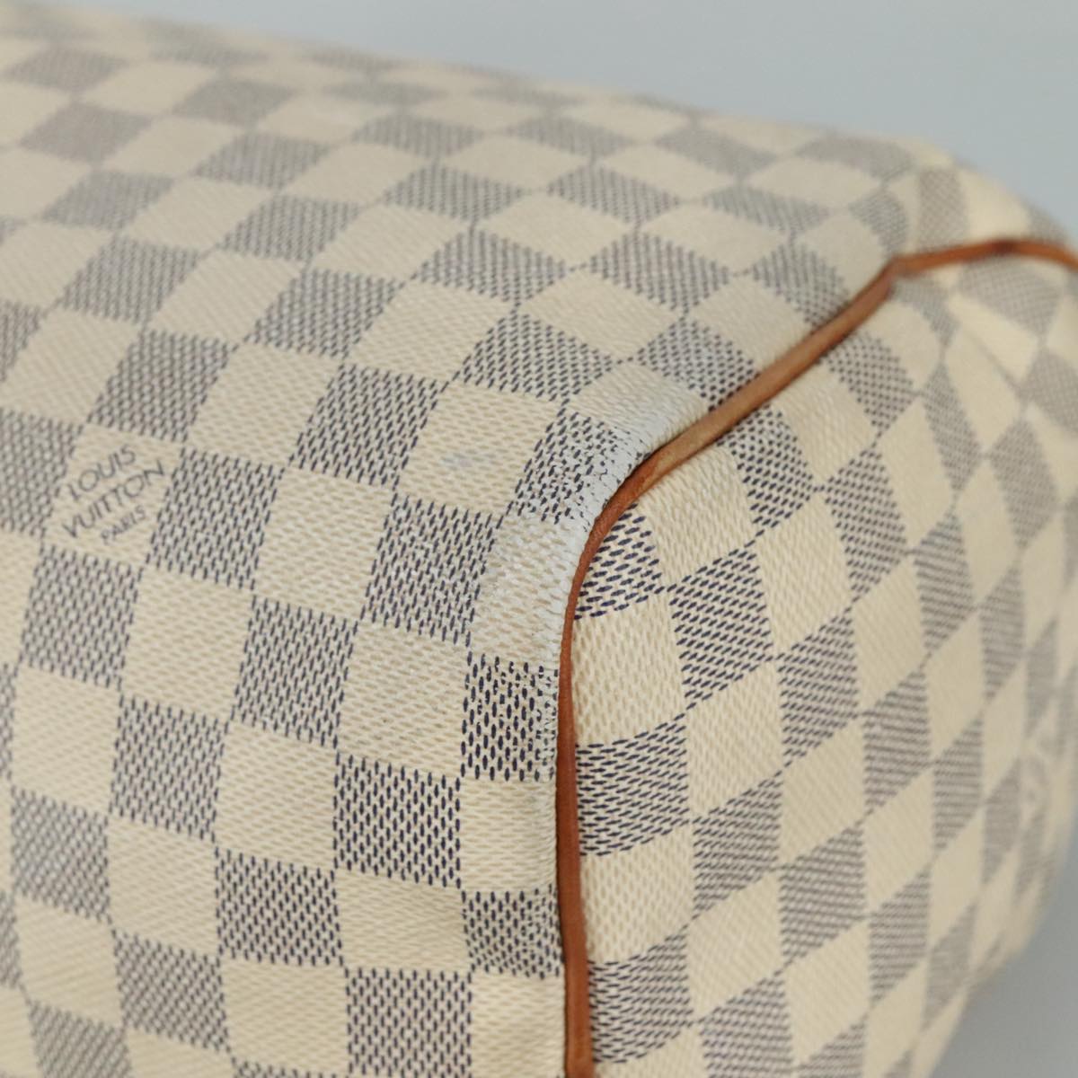 LOUIS VUITTON Damier Azur Speedy 30 Hand Bag N41533 LV yk16403