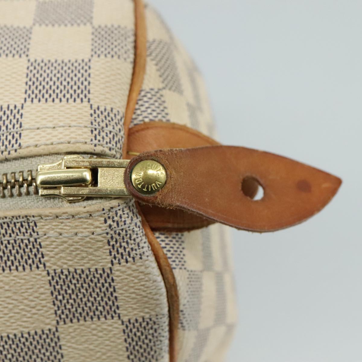 LOUIS VUITTON Damier Azur Speedy 30 Hand Bag N41533 LV yk16403
