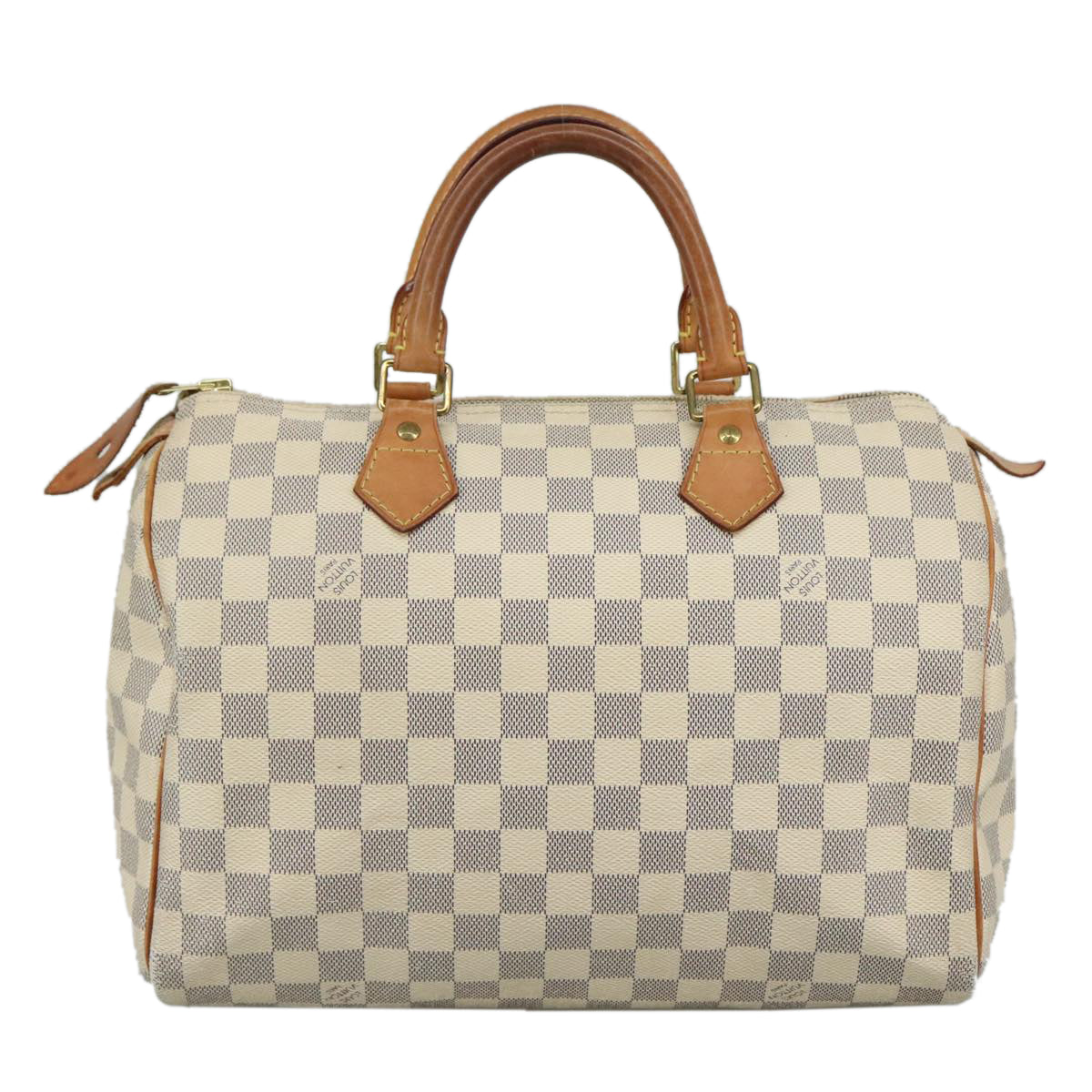 LOUIS VUITTON Damier Azur Speedy 30 Hand Bag N41533 LV yk16403