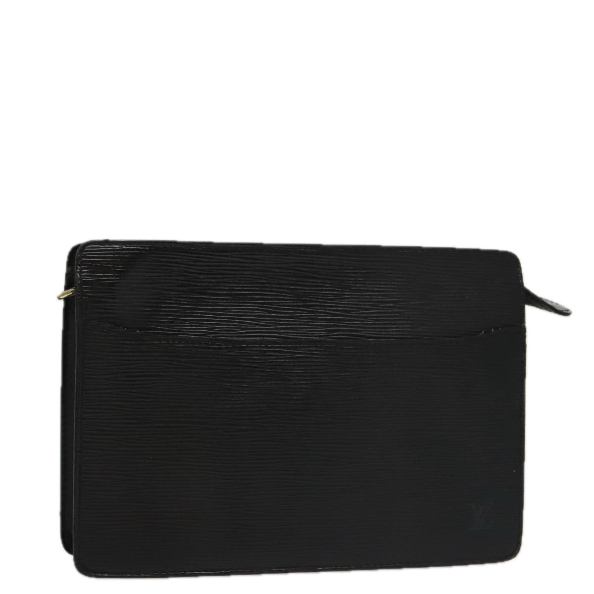 LOUIS VUITTON Epi Pochette Homme Clutch Bag Black Noir M52522 LV yk16406