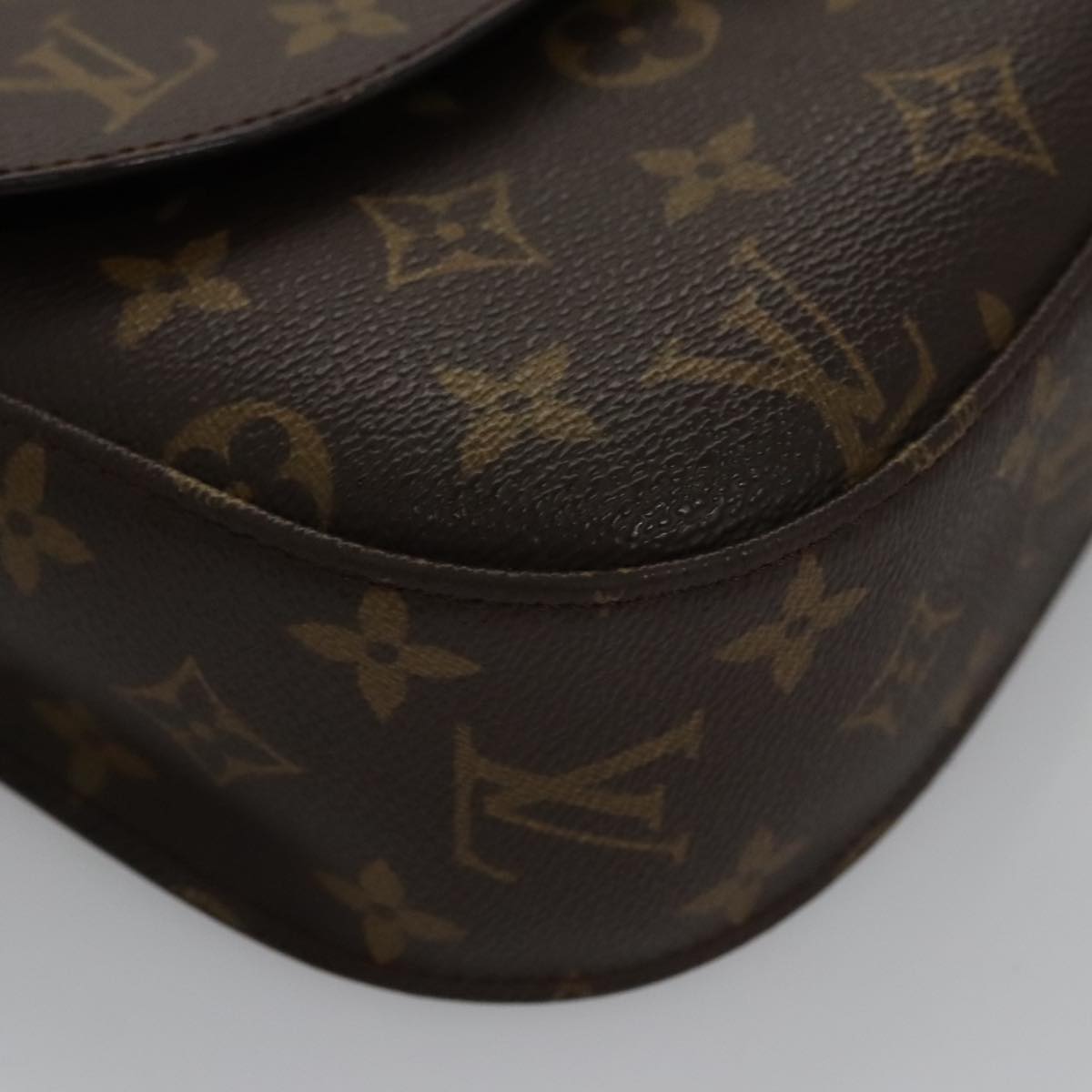 LOUIS VUITTON Monogram Saint Cloud GM Shoulder Bag M51242 LV yk16407