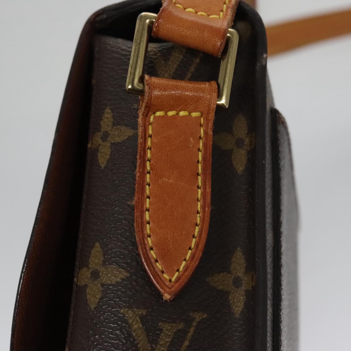LOUIS VUITTON Monogram Saint Cloud GM Shoulder Bag M51242 LV yk16407