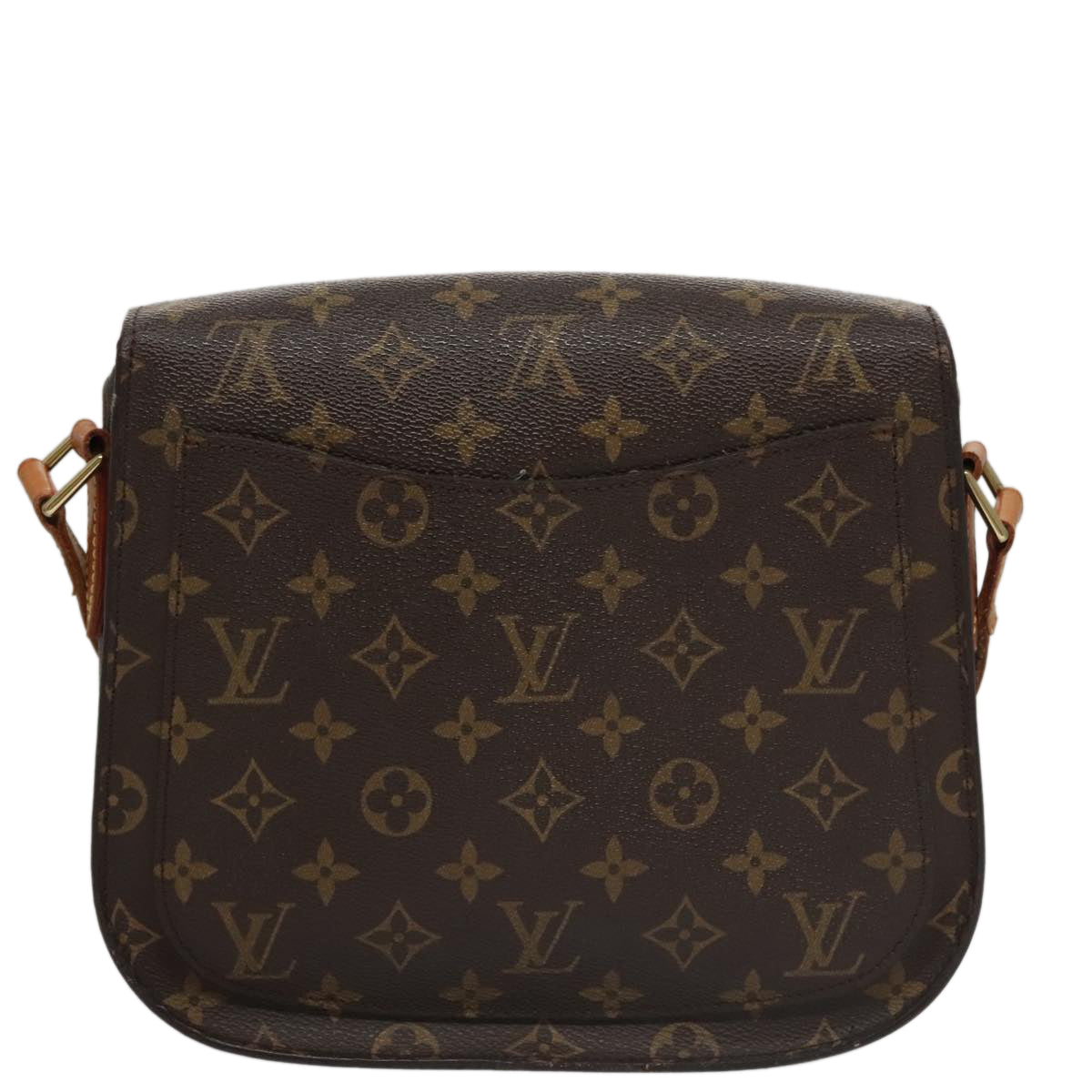 LOUIS VUITTON Monogram Saint Cloud GM Shoulder Bag M51242 LV yk16407