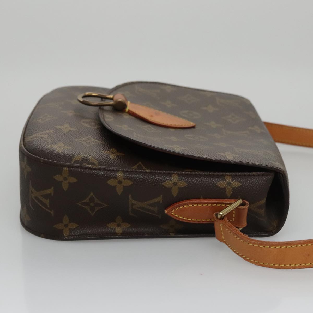 LOUIS VUITTON Monogram Saint Cloud GM Shoulder Bag M51242 LV yk16407