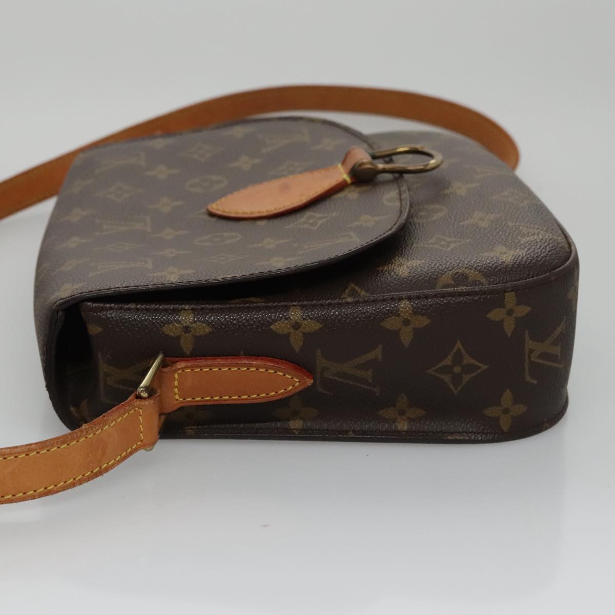 LOUIS VUITTON Monogram Saint Cloud GM Shoulder Bag M51242 LV yk16407