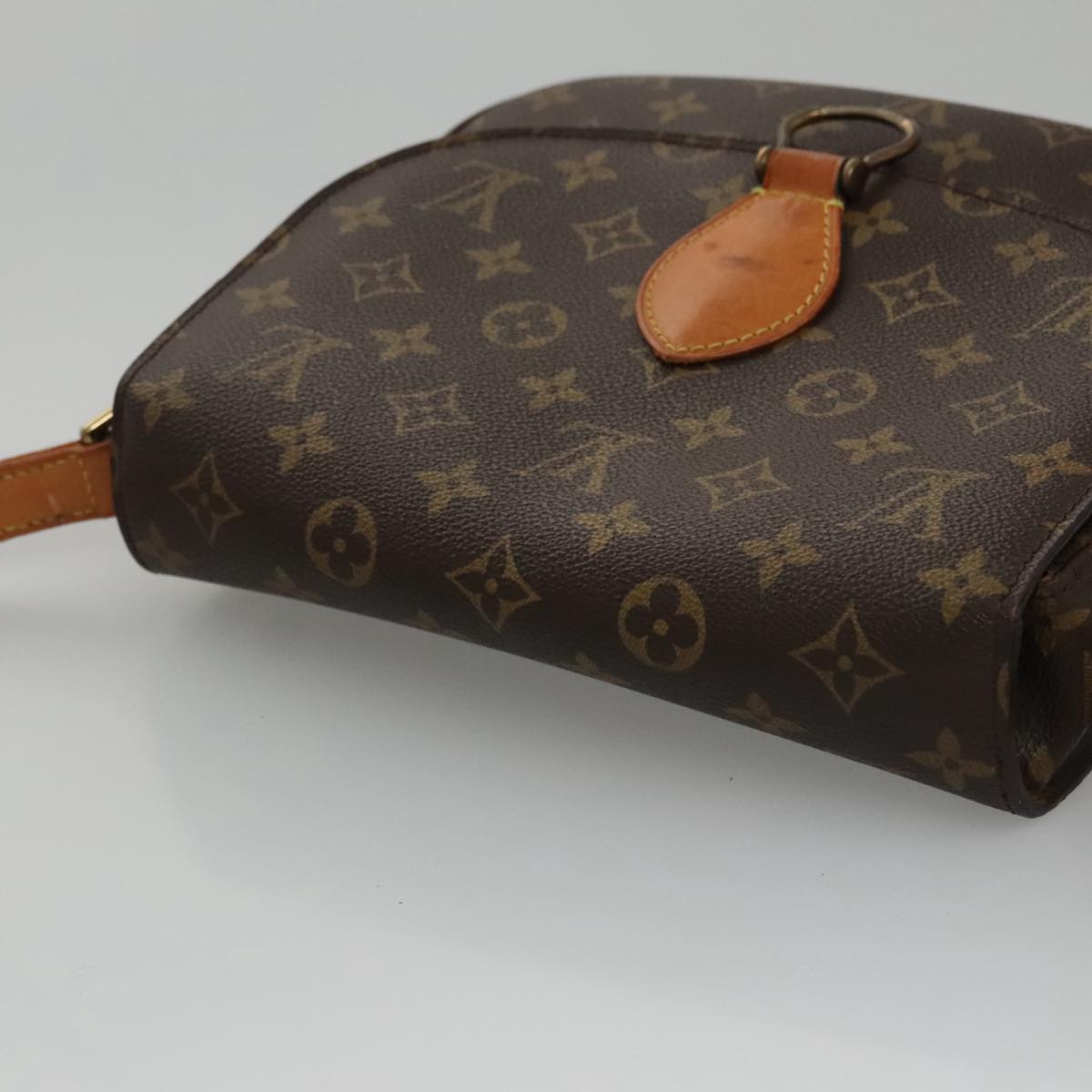LOUIS VUITTON Monogram Saint Cloud GM Shoulder Bag M51242 LV yk16407