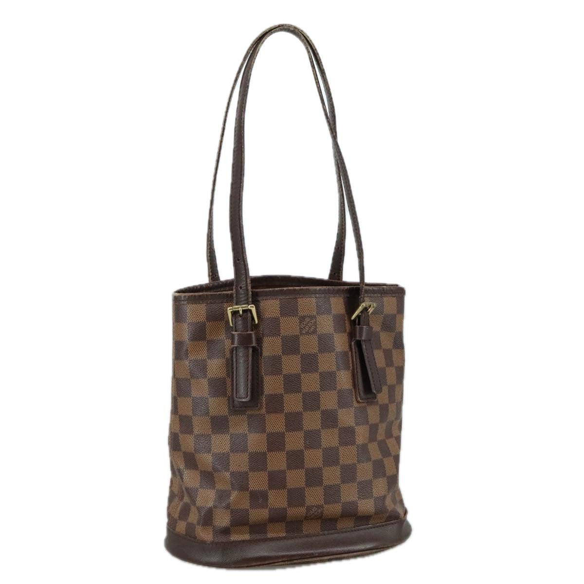 LOUIS VUITTON Damier Ebene Marais Shoulder Bag N42240 LV yk16416