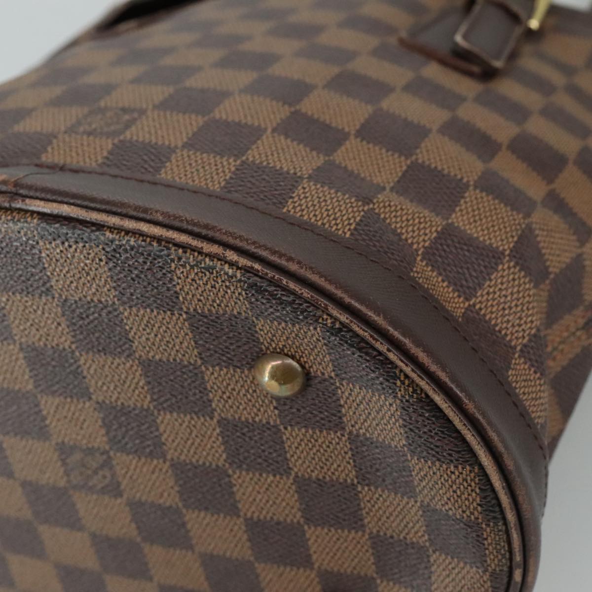 LOUIS VUITTON Damier Ebene Marais Shoulder Bag N42240 LV yk16416