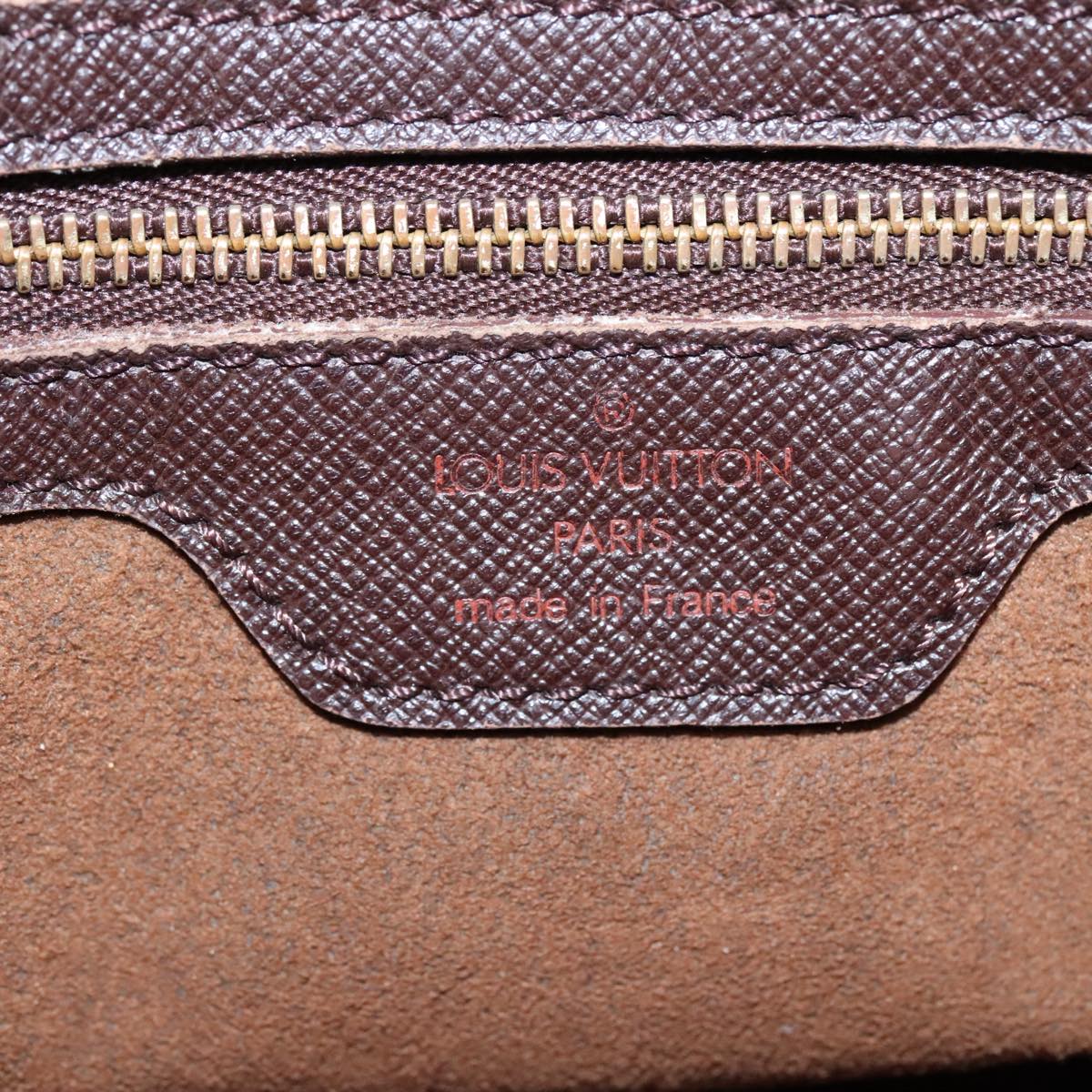 LOUIS VUITTON Damier Ebene Marais Shoulder Bag N42240 LV yk16416