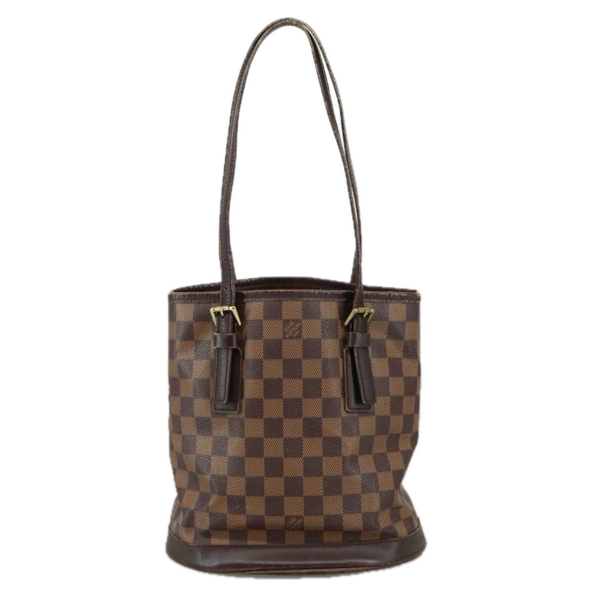 LOUIS VUITTON Damier Ebene Marais Shoulder Bag N42240 LV yk16416