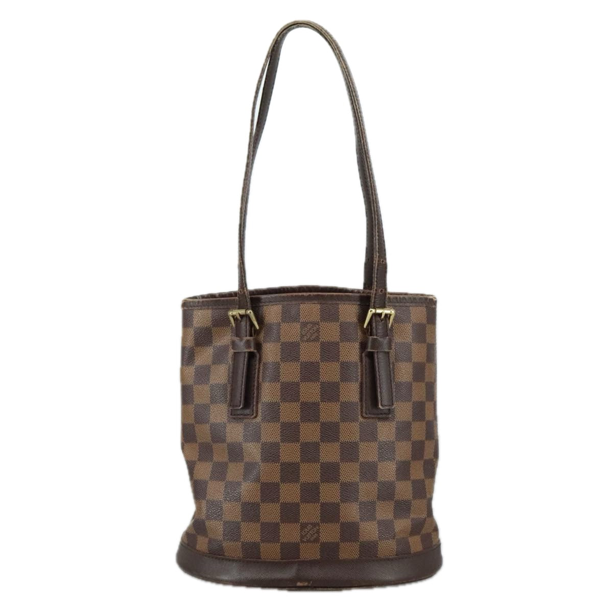 LOUIS VUITTON Damier Ebene Marais Shoulder Bag N42240 LV yk16416